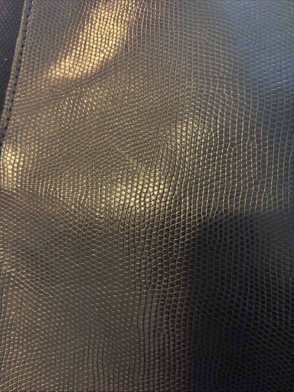 Victoria's Secret Black Canvas Weekend Travel Duffel Bag - Picture 13 of 16